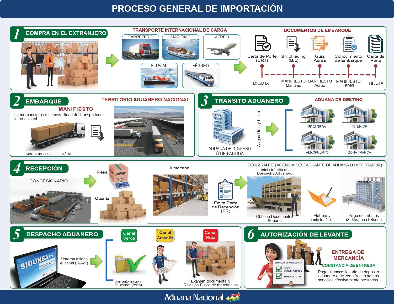 Proceso General Importación